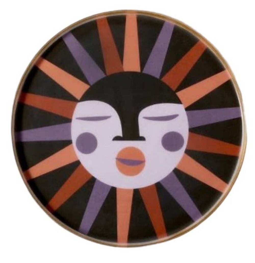 New Opalhouse Metal Sun Decorative Tray